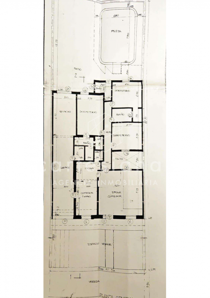 APTO CREDITO HIPOTECARIO CASA DE 3 DORM + DEP DE SERV | TABLADA PARK