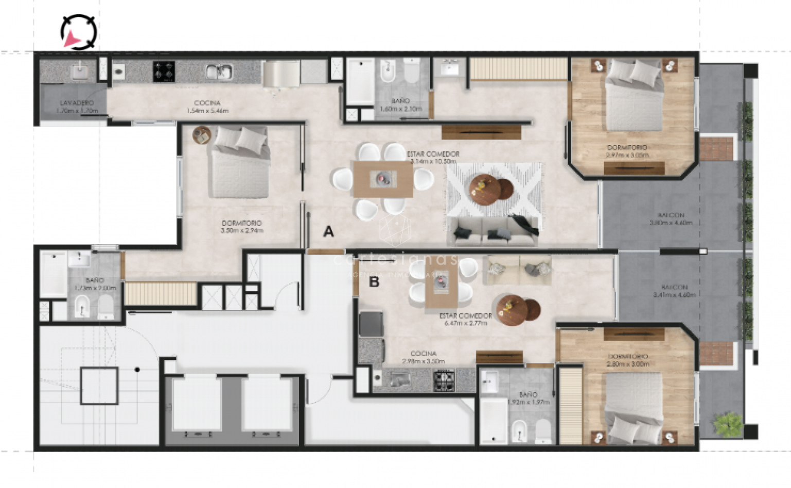 RONDEAU DEPTO 2 DORM C/AMENITIES NUEVA CORDOBA | POSESION 2027