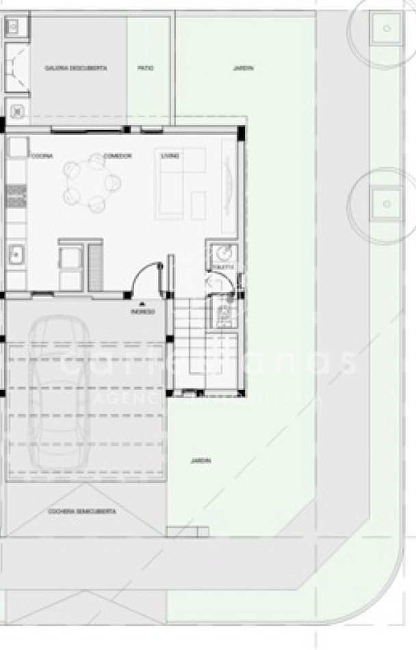DOCTA | DUPLEX 2 DORM + ESP DE ESCRITORIO. ETAPA 1