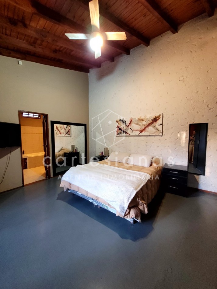 VILLA RIVERA INDARTE | CASA EN UNA SOLA PLANTA DE 3 DORM C/PILETA 