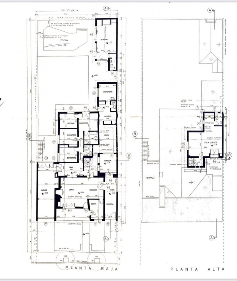 CASA DE 4 DORM A MTRS DE RAFAEL NUÑEL Y EMILIO PETTORUTI | TABLADA PARK